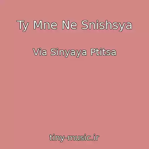 کاور آهنگ Ty Mne Ne Snishsya از Via Sinyaya Ptitsa