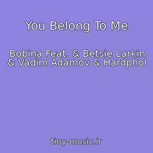 کاور آهنگ You Belong To Me از Bobina Feat. & Betsie Larkin & Vadim Adamov & Hardphol