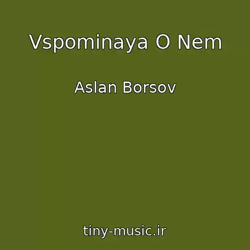 کاور آهنگ Vspominaya O Nem از Aslan Borsov
