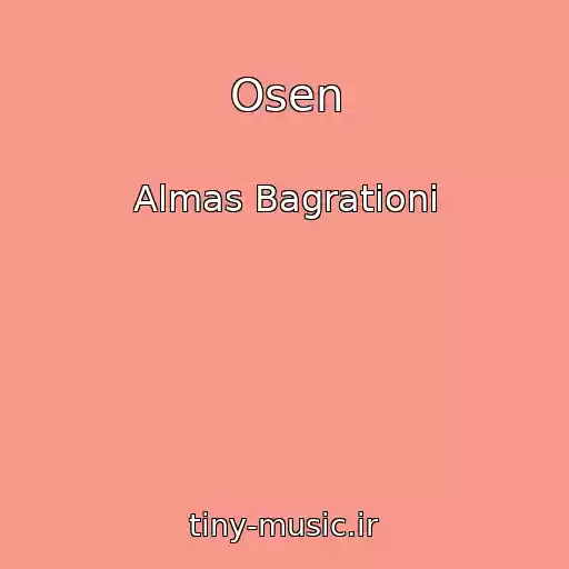 کاور آهنگ Osen از Almas Bagrationi