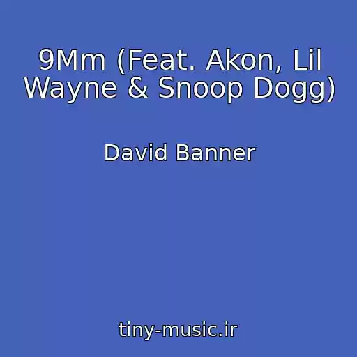 کاور آهنگ 9Mm (Feat. Akon, Lil Wayne & Snoop Dogg) از David Banner