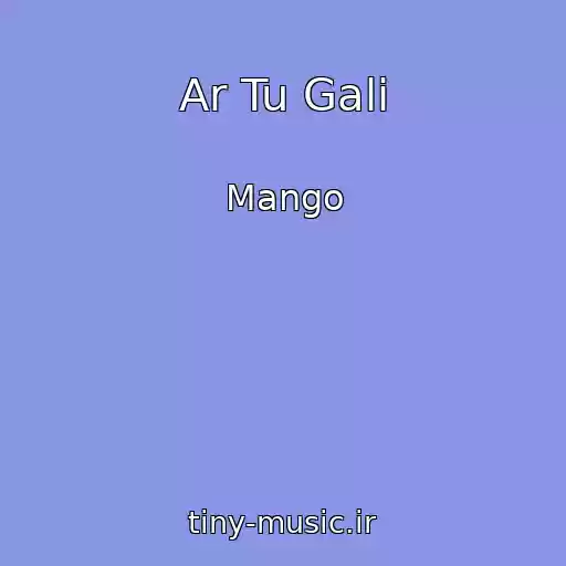 کاور آهنگ Ar Tu Gali از Mango