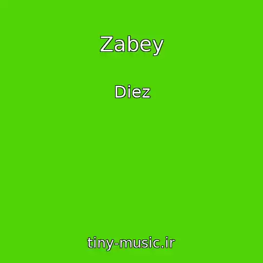 کاور آهنگ Zabey از Diez