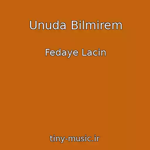 کاور آهنگ Unuda Bilmirem از Fedaye Lacin