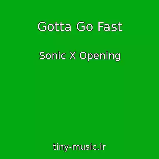 کاور آهنگ Gotta Go Fast از Sonic X Opening