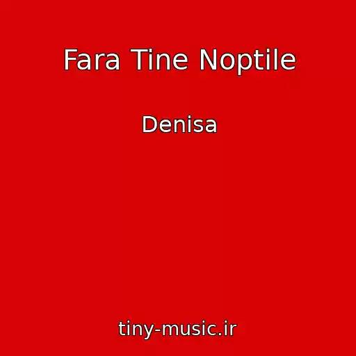 کاور آهنگ Fara Tine Noptile از Denisa