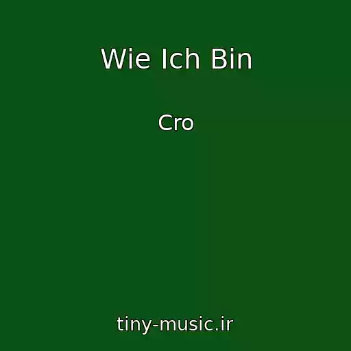 کاور آهنگ Wie Ich Bin از Cro