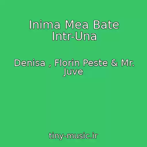 کاور آهنگ Inima Mea Bate Intr-Una از Denisa , Florin Peste & Mr. Juve