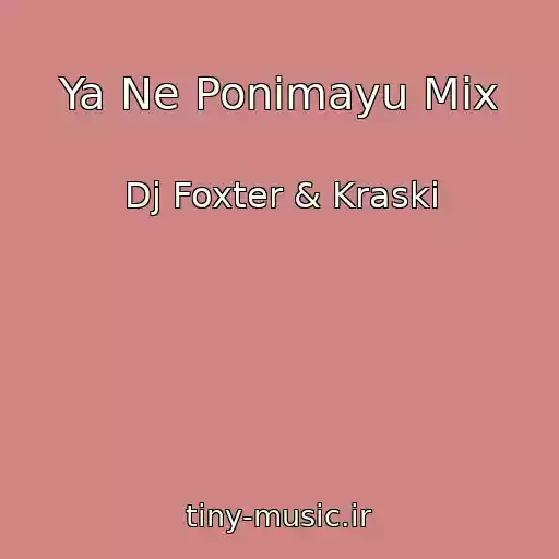 کاور آهنگ Ya Ne Ponimayu Mix از Dj Foxter & Kraski