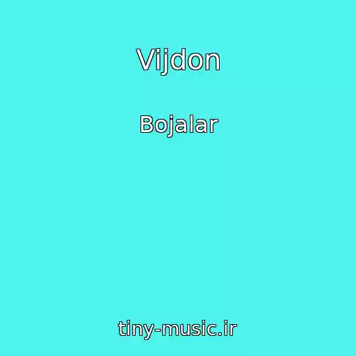کاور آهنگ Vijdon از Bojalar