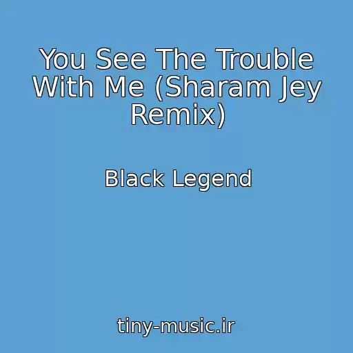 کاور آهنگ You See The Trouble With Me (Sharam Jey Remix) از Black Legend