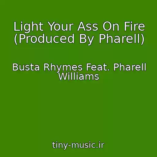 کاور آهنگ Light Your Ass On Fire (Produced By Pharell) از Busta Rhymes Feat. Pharell Williams