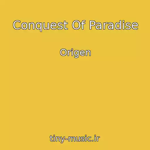 کاور آهنگ Conquest Of Paradise از Origen