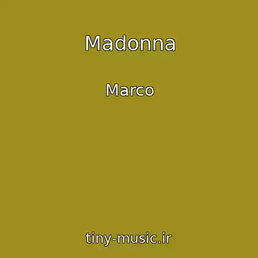 کاور آهنگ Madonna از Marco
