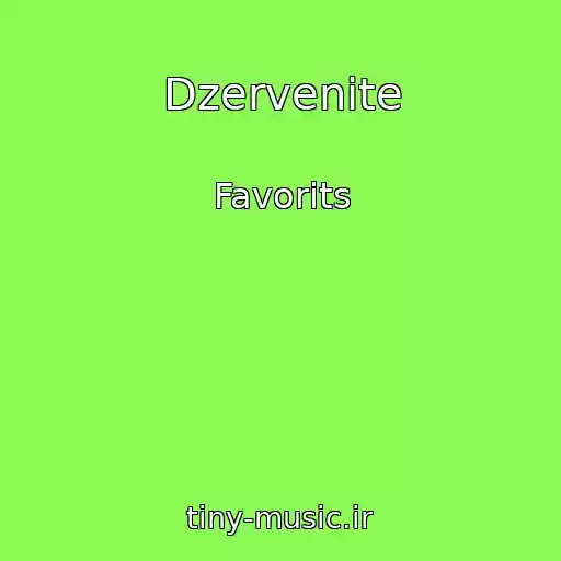 کاور آهنگ Dzervenite از Favorits