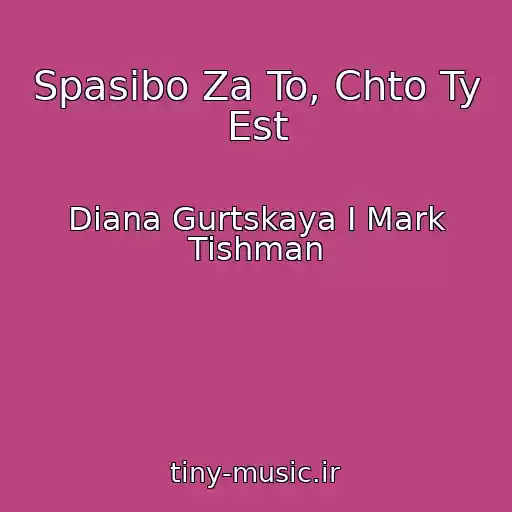 کاور آهنگ Spasibo Za To, Chto Ty Est از Diana Gurtskaya I Mark Tishman
