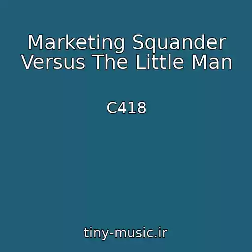 کاور آهنگ Marketing Squander Versus The Little Man از C418