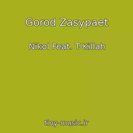 کاور آهنگ Gorod Zasypaet از Nikol Feat. T-Killah