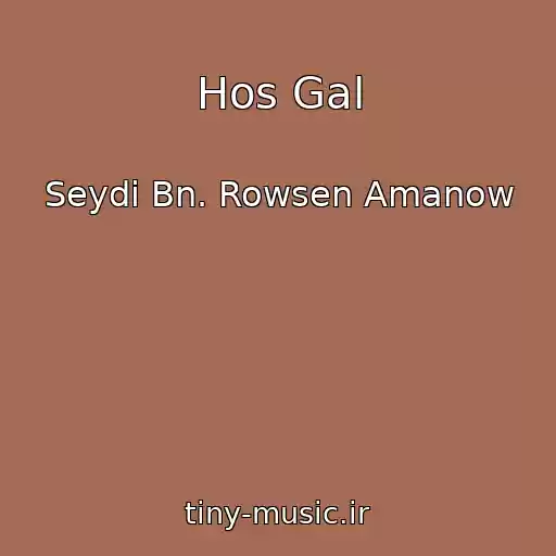 کاور آهنگ Hos Gal از Seydi Bn. Rowsen Amanow