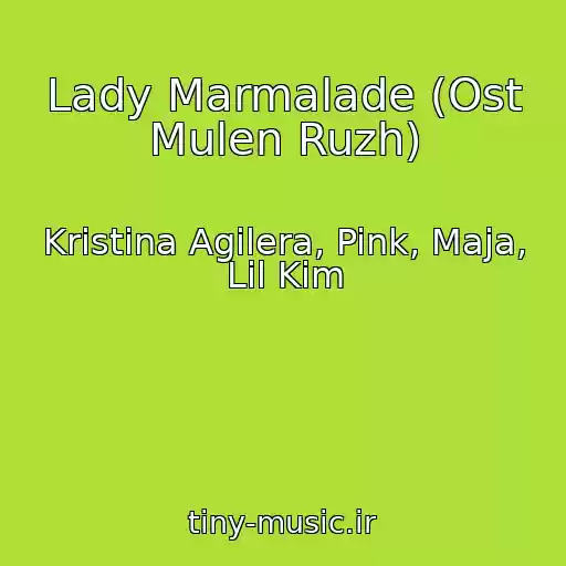 کاور آهنگ Lady Marmalade (Ost Mulen Ruzh) از Kristina Agilera, Pink, Maja, Lil Kim