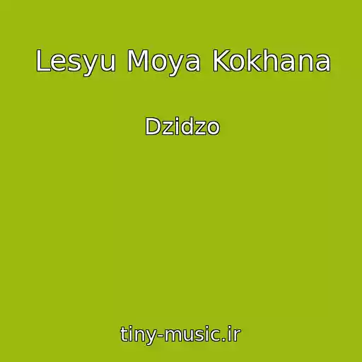 کاور آهنگ Lesyu Moya Kokhana از Dzіdzo