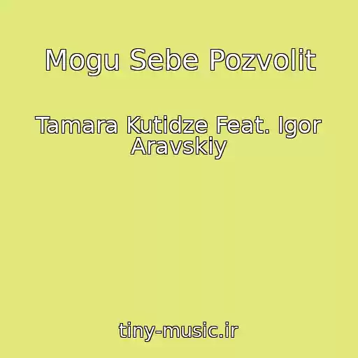 کاور آهنگ Mogu Sebe Pozvolit از Tamara Kutidze Feat. Igor Aravskiy