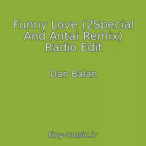 کاور آهنگ Funny Love (2Special And Antai Remix) Radio Edit از Dan Balan