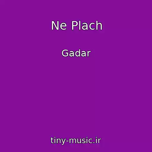 کاور آهنگ Ne Plach از Gadar