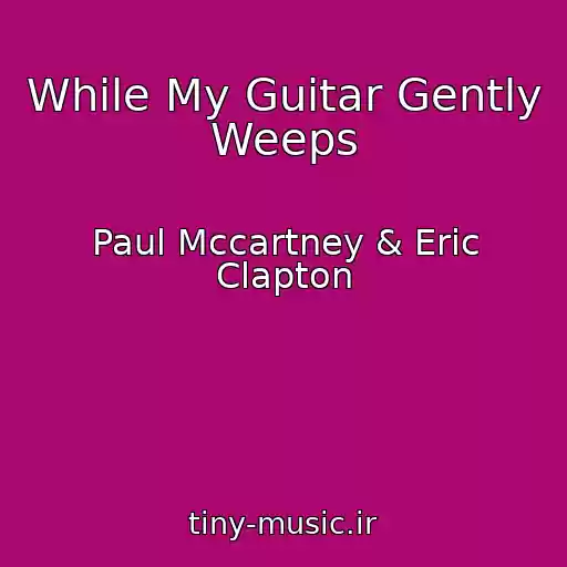 کاور آهنگ While My Guitar Gently Weeps از Paul Mccartney & Eric Clapton