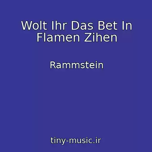کاور آهنگ Wolt Ihr Das Bet In Flamen Zihen از Rammstein