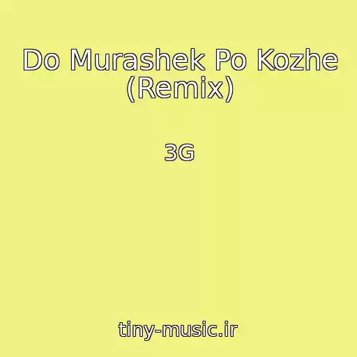 کاور آهنگ Do Murashek Po Kozhe (Remix) از 3G