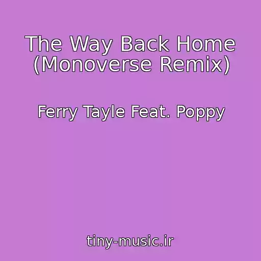 کاور آهنگ The Way Back Home (Monoverse Remix) از Ferry Tayle Feat. Poppy