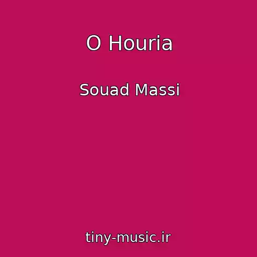 کاور آهنگ O Houria از Souad Massi