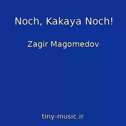 کاور آهنگ Noch, Kakaya Noch! از Zagir Magomedov