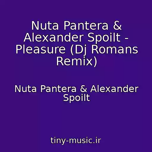 کاور آهنگ Nuta Pantera & Alexander Spoilt - Pleasure (Dj Romans Remix) از Nuta Pantera & Alexander Spoilt