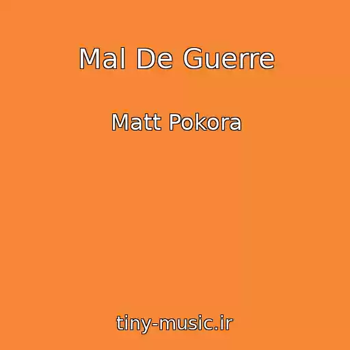 کاور آهنگ Mal De Guerre از Matt Pokora