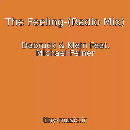 کاور آهنگ The Feeling-(Radio Mix) از Dabruck & Klein Feat. Michael Feiner