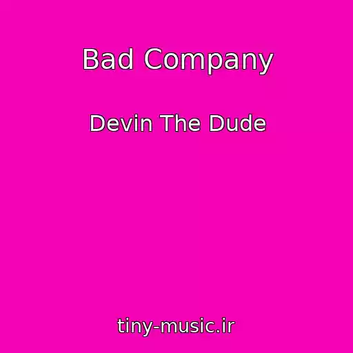 کاور آهنگ Bad Company از Devin The Dude