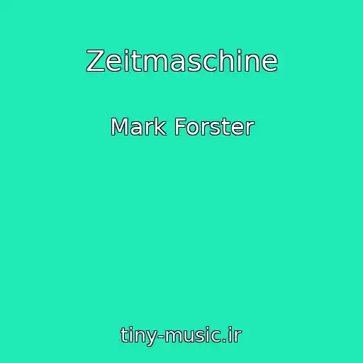 کاور آهنگ Zeitmaschine از Mark Forster