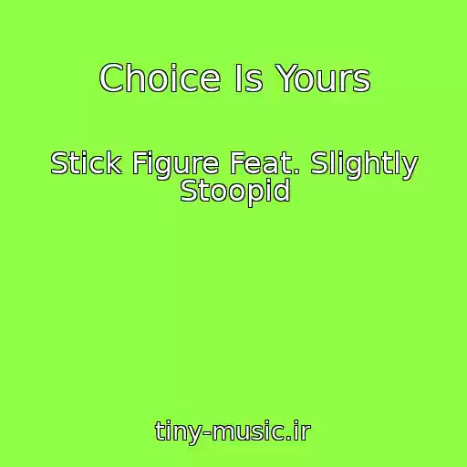 کاور آهنگ Choice Is Yours از Stick Figure Feat. Slightly Stoopid