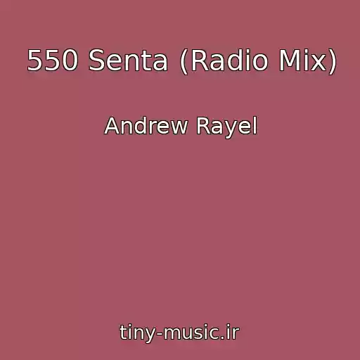 کاور آهنگ 550 Senta (Radio Mix) از Andrew Rayel