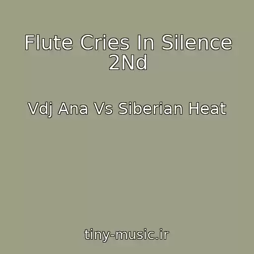 کاور آهنگ Flute Cries In Silence 2Nd از Vdj Ana Vs Siberian Heat