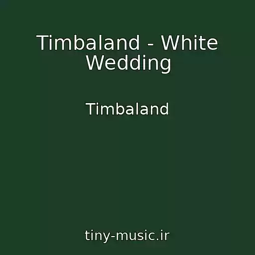 کاور آهنگ Timbaland - White Wedding از Timbaland