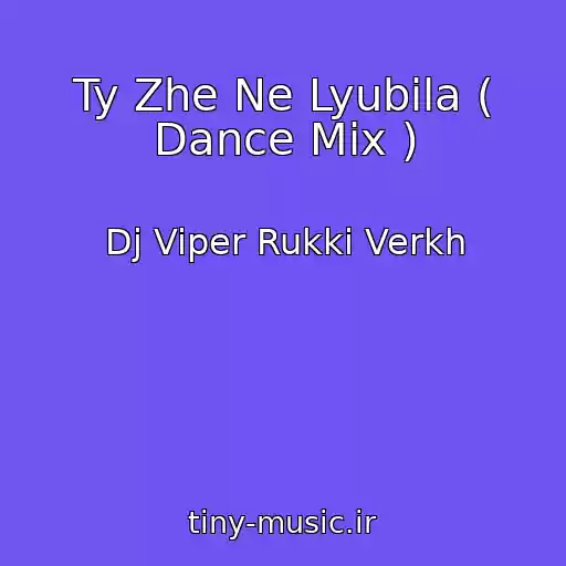 کاور آهنگ Ty Zhe Ne Lyubila ( Dance Mix ) از Dj Viper Rukki Verkh