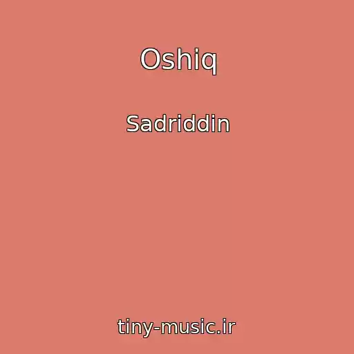 کاور آهنگ Oshiq از Sadriddin
