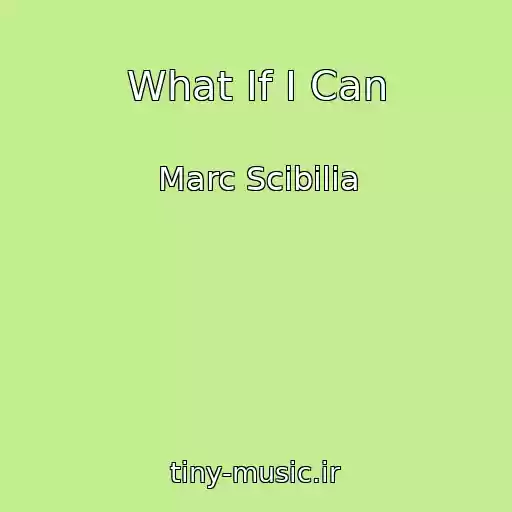 کاور آهنگ What If I Can از Marc Scibilia