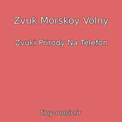 کاور آهنگ Zvuk Morskoy Volny از Zvuki Prirody Na Telefon