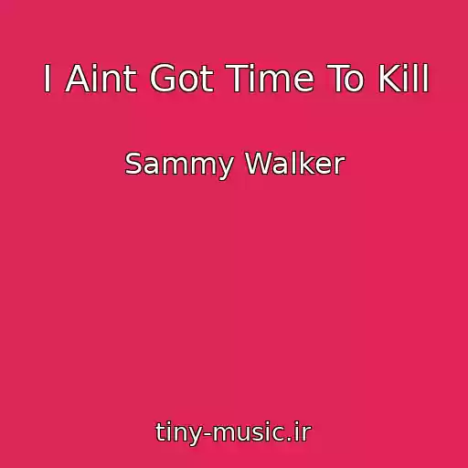کاور آهنگ I Aint Got Time To Kill از Sammy Walker