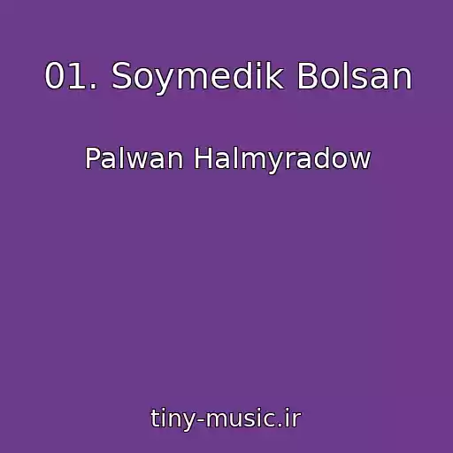 کاور آهنگ 01. Soymedik Bolsan از Palwan Halmyradow