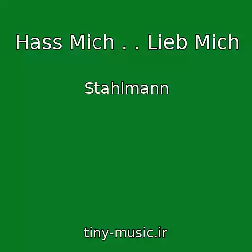 کاور آهنگ Hass Mich . . Lieb Mich از Stahlmann